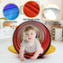 Kids Play Tunnel for Toddlers, Colorful Pop Up Baby Tunnel for Crawling, 6 Foot Collapsible Gift for Children Dog