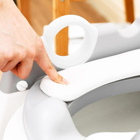 Potty Training Seat with Step Stool Ladder for Kids and Toddler,Wiifo Sturdy Potty Ladder with Soft Padded Cushion