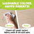 12 (3-6) (4-8) TinyGeeks Color Egg Crayons - Palm Grasp Non-Toxic and Washable for Toddlers & Kids - Easy-to-Hold