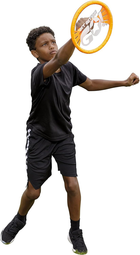 Toysmith Get Outside Go! Bash N Boom Combo Set, Outdoor Bashminton Game