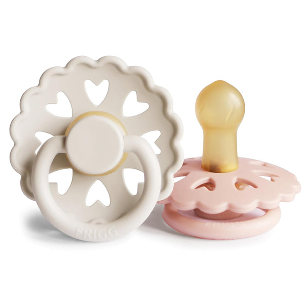 FRIGG Andersen Fairytale Natural Rubber Baby Pacifier | Made in Denmark |