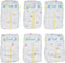 MAIHAO Reborn Baby Dolls Diapers - 6-Piece Reusable Pack for 18-28" Newborn Dolls