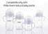 2 Count Compatible Baby Bottle Handles for Philips Avent Natural Baby Feeding Bottles