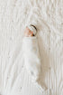Skye Large Premium Knit Baby Swaddle Blanket by Copper Pearl