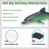 20 Set, PCS Mini Rubber Shark Toy Figure, Super Stretches Bath Toy Material TPR, Ocean Sea Animal Floating Bathtub Toy