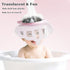 SNOWROSE 1-9 Baby Shower Cap ShieldAdjustable Shower Cap for Years Old Kids,Bath Visor for Washing Hair Cute Crown