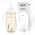 Gulicola Baby Bottle with Straw, Weighted Straw Sippy Cup with Handle, BPA