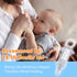 Baby Medicine Dispenser Kit, 3PCS Silicone Infant Syringe Pacifier Dropper, Toddler Feeding Pacifiers for Newborns