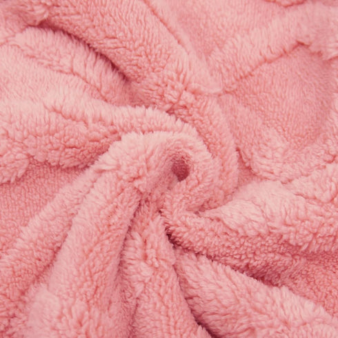 Cozy Soft Pink Newborn Swaddling Blanket - Breathable