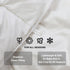Pinch 41x48in zzlamb Toddler Comforter Pleat Down Throw Blanket,Warm Crib Comforter Baby Quilt Small Duvet Insert