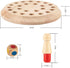 Wooden Memory Chess Matching Game - Family Board Games for Kids and Adults, Montessori Educational Toy for Ages 3-8+