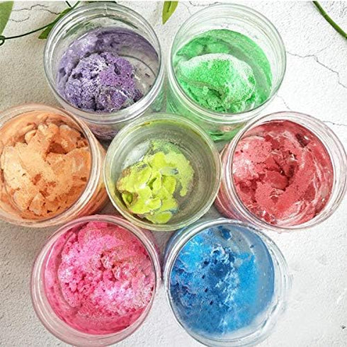 MEIEST 7 Pack Colorful Magic Sand, Amazing Hydrophobic Sand Space Sand, Never Gets Wet Educational Toys