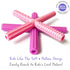 X Hollow Chew Tubes, Sensory Chew Toys for Autistic Children, 2 Pack, Teether Toys for Oral Motor Stimulation