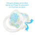 Set 3-Pack LittleForBig Bigshield Generation-II Adult Sized Printed Pacifier Baby Parade Pattern