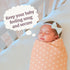 Bazzle Baby Swaddle Blankets for Newborns Soft, Breathable & Stretchy Baby Swaddle Blanket for Boys, Neutral Receiving