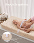 Blissful Diary Muslin Changing Pad Cover and Baby Diaper Caddy Organizer Bundle