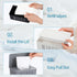 Singhoow 3 Pack Baby Wipes Dispenser Holder Wipe Container for Bathroom with Lid Toilet Tissue Paper Storage Refillable