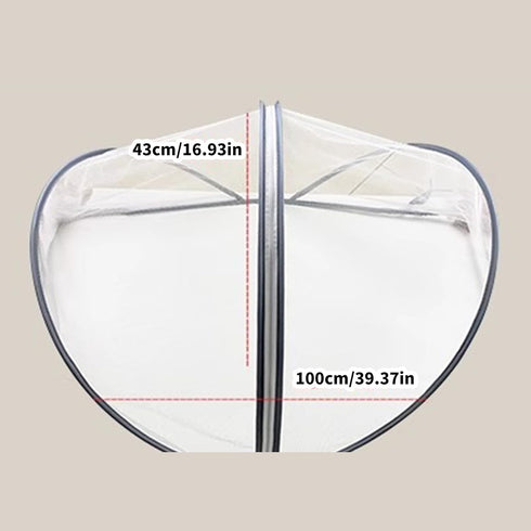 WEISUYUUS Strollers Net Breathable Full Coverage Baby Net for Baby Carriers Pushchair Pram Pushchair Canopy
