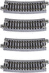 Kato USA Model Train Products Unitrack, 315mm (12 3/8") Radius 15-Degree Curve Track