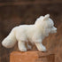 Arctic Fox Plush Toy, 11 inches Soft Snow Queen Stuffed Animal Doll (B-Run)
