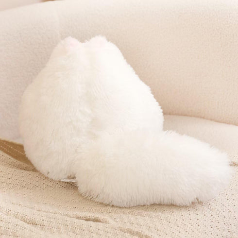 10 Inches) Winsterch Stuffed Animal Plushie Cat Stuffed Animal,Cute Soft Plush Cat Animals,White Stuffed Cat, Birthday