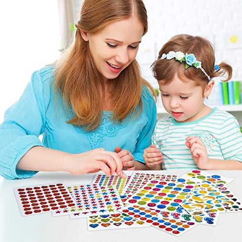 Coopay 7060 Pieces Teacher Stickers Mega Variety Pack for Kids, Reward Incentive Stickers for Classroom Supplies