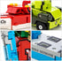 15 3-10 Number Transforming Toys Pieces Number Robot, Number-Blocks for Learning & Play Transform Into Car