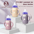 3 Pack 5 OZ Mity rain Silicone Sleeves for Lansinoh Glass Bottles - Anti Breakage Baby Bottle Holder, Compatible