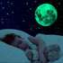 Glow in The Dark Stars for Ceiling, 893PCS Wall Stickers Including Moon and Stars Decor, Glow in The Dark Wall Decals