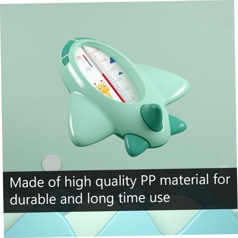 TIDTALEO Bath Thermometer Floating Water Temperature Gauge for Newborns Boys Safe Bath in Green with Accurate Celsius