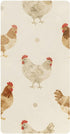 CZXW Farmhouse Chickens Crib Sheets Fitted 52" x 28" Natural Cotton Soft &