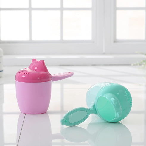 TTTLLNN Baby Bath Rinse Toddler Hairwash Cup Shampoo Cup Waterfall Bath Rinser Eyes Protective Sprinkler Cup