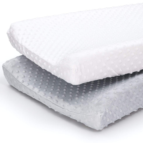 The Peanutshell Baby Girl or Boy Changing Pad Covers Set of 2