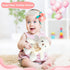 Angel Bear Plush Stuffed Animal with Wings, 10 Inch White Bear Doll for Boys & Girls Birthday Gift