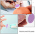 Ipetboom Trimmer 24pcs Electric Nail Pad for Infant Toddler Nail Grinding Heads Replacement Pads