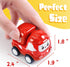 Mini Car Toys for 1 Year Old Boy, 12 Sets Pull-Back Trucks with Playmat, Gifts for Toddlers Age 1-2