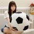 '-White,7.8inch/20cm) AOQI Fluffy Stuffed Toy Soccer Ball Plush Pillow Soft Durable Stuff Soccerball Gift for Kids Boy