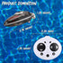 360 2.4 Swimming PowerTRC Mini Remote Control Boat RC Boat Rotating G Build in Rechargeable Battery Lake Pools Bathtubs