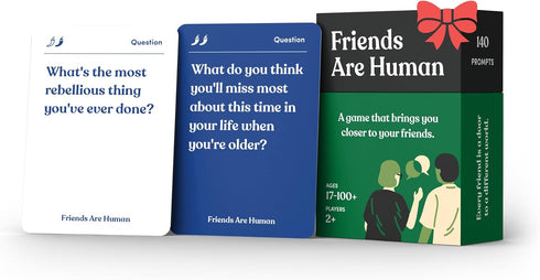 Friends are Human | 140 Conversation Cards to Help Deepen Friend Relationships