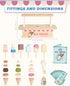 3-5, Set 3 Wooden Ice Cream Toys for Toddlers Pretend Popsicles Play for Yr Old Girl & Boy, Kids Birthday Gift