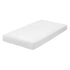 Everyday Kids Fitted Crib Sheet, 100% Soft Breathable Microfiber Baby Sheet, Fits Standard Size Crib Mattress 28in x 52in, White Nursery Sheet by EVERYDAY KIDS