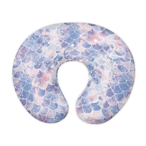 TSVAGA Nursing Pillow Cover for Baby Boys Girls, Mermaid Scales Breastfeeding Pillow Slipcover