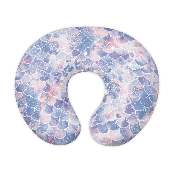 TSVAGA Nursing Pillow Cover for Baby Boys Girls, Mermaid Scales Breastfeeding Pillow Slipcover