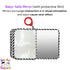 Baby's First Photo Album - My First Family Photo Album for Baby, Soft Fabric, Holds 17 Photos, Easy to Clean