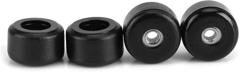 Mini Finger Skateboards, Wooden Toy Professional Finger Skate Set for Children (Black)