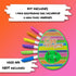 Set 6 3 [Packaging EggMazing Easter Egg Mini Decorator Kit Arts and Crafts - Includes Egg Decorating Spinner