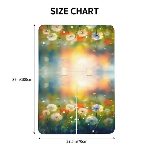 Beubebim Summer Cartoon Funny Dandelion Baby Car Seat Canopy Soft Breathable Infant Carseat Cover Lightweight Baby