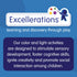 Excellerations Color Paddles Educational STEM Toy (Pack of 18) for Preschool Kids