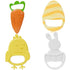 Easter Teething Toys for Babies, Soft Silicone Baby Easter Chew Toy, My First Easter Teether for Toddlers