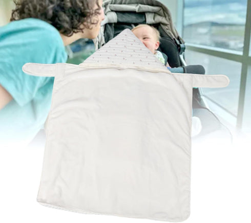 Cozy Baby Carrier Cover with Pocket for Winter Outings